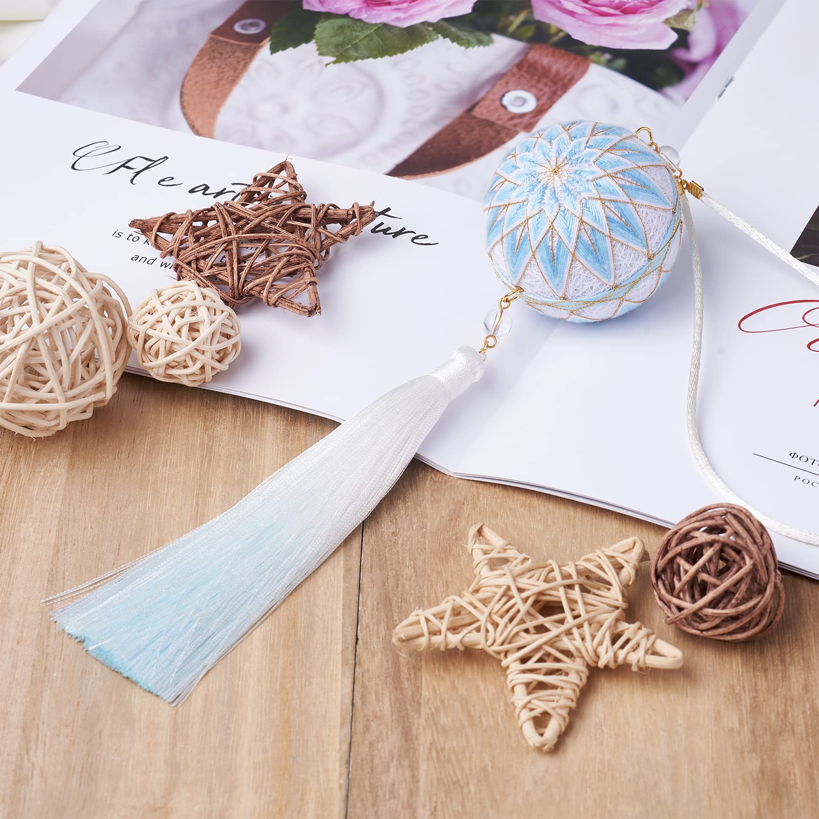 Amazon | Beadthoven 1セット入り DIYてまりキット 手毬 手鞠